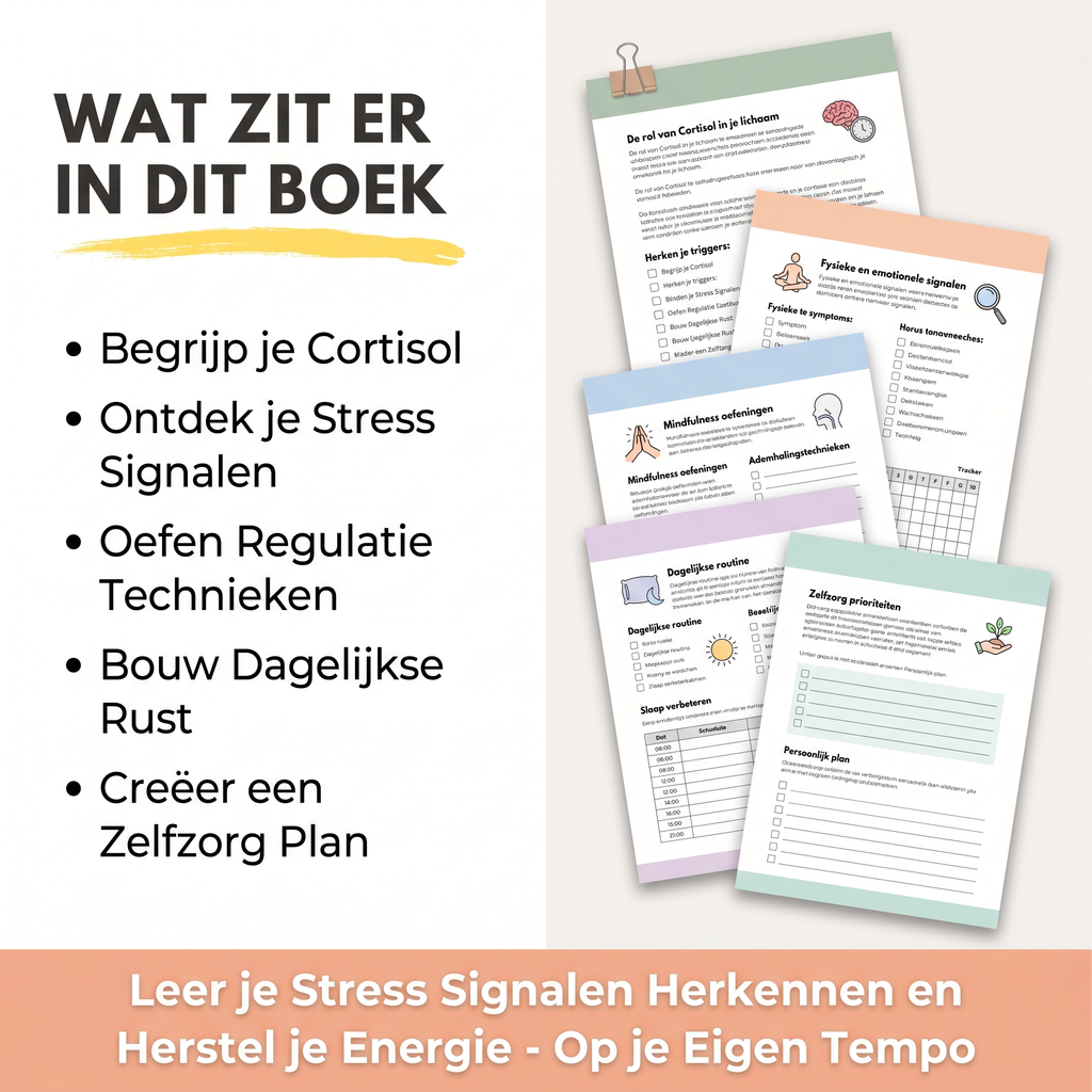 Het 21-Dagen Cortisol Reset Protocol – Handboek & Werkboek