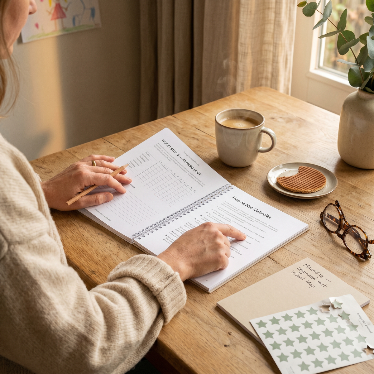 De Rustige Ochtend Methode – Handboek & Werkboek voor ADHD-Ouders