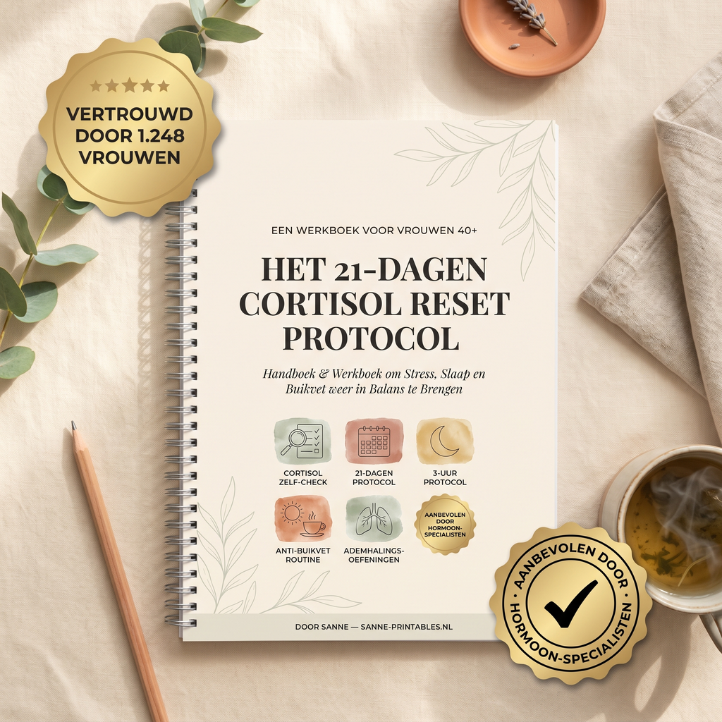 De Cortisol Reset Methode: Krijg je Lichaam Terug in 21 Dagen — Zonder Pillen, Dieet of Sportschool
