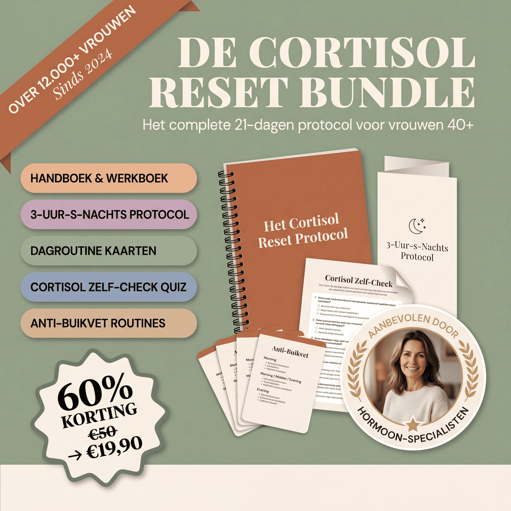 De Cortisol Reset Methode: Krijg je Lichaam Terug in 21 Dagen — Zonder Pillen, Dieet of Sportschool