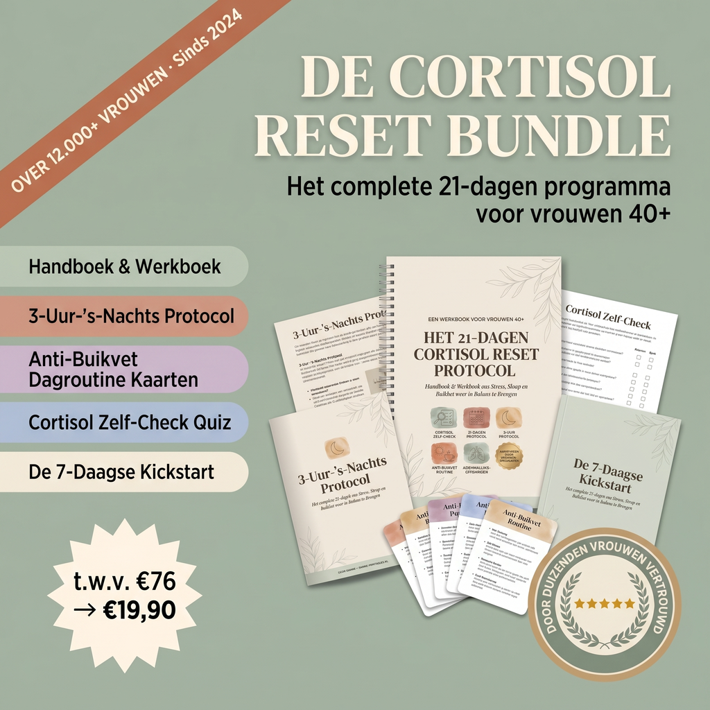 De Cortisol Reset Methode: Krijg je Lichaam Terug in 21 Dagen — Zonder Pillen, Dieet of Sportschool